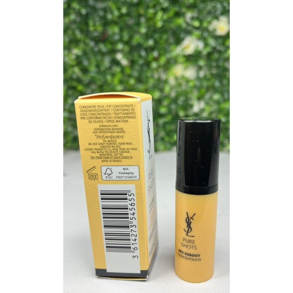 YSL Pure Shots Eye Reboot Concentrate 5ml/0.16oz Travel Sample Size - NEW - Picture 2 of 3